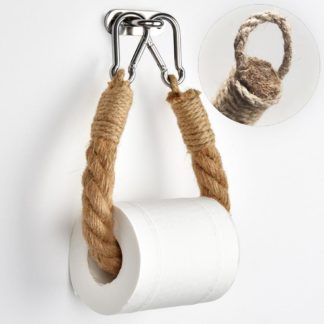 CI-PRATIK - Distributeur de papier toilette en corde naturelle